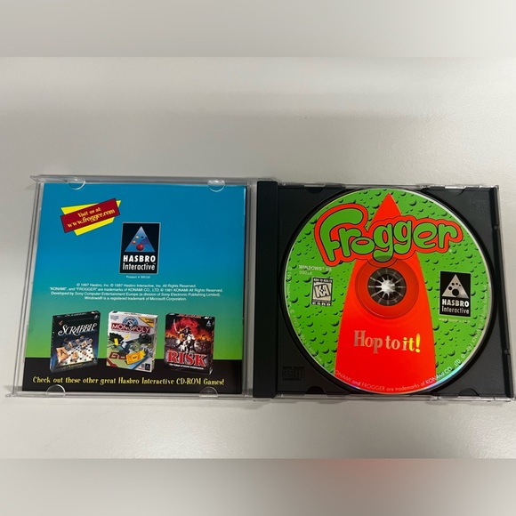 1997 Frogger Computer Game PC CD-ROM - by Hasbro Interactive - Picture 3 of 5